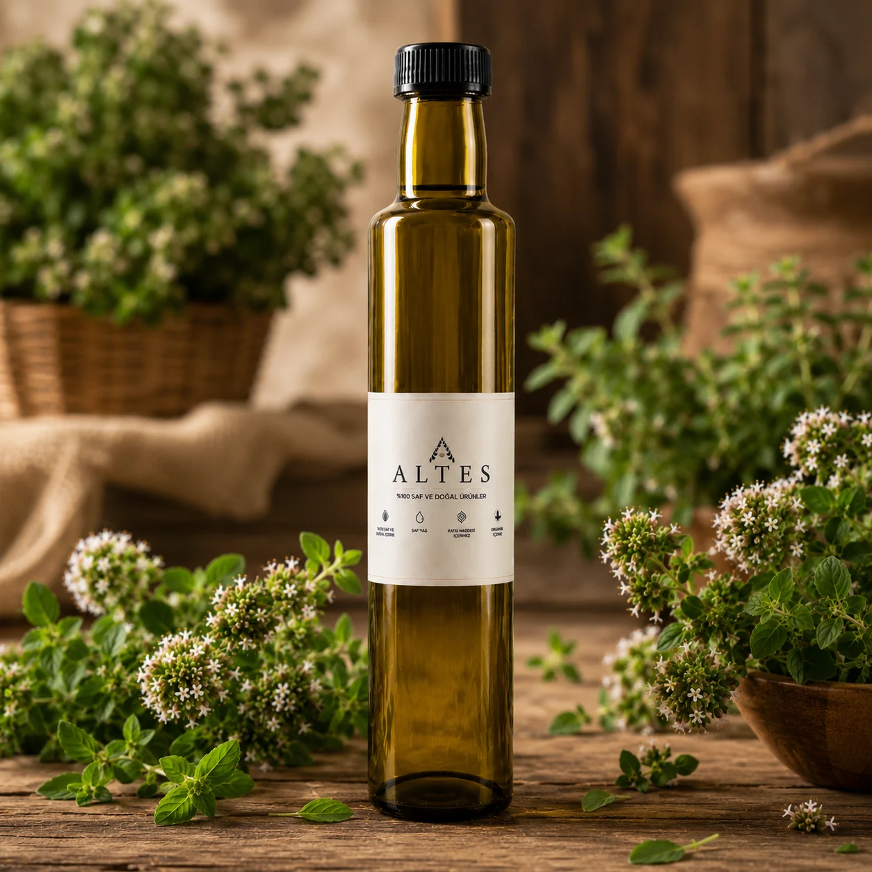 ALTES Kekik Uçucu Yağ 250 ml – %100 Saf ve Doğal - ana ürün görseli