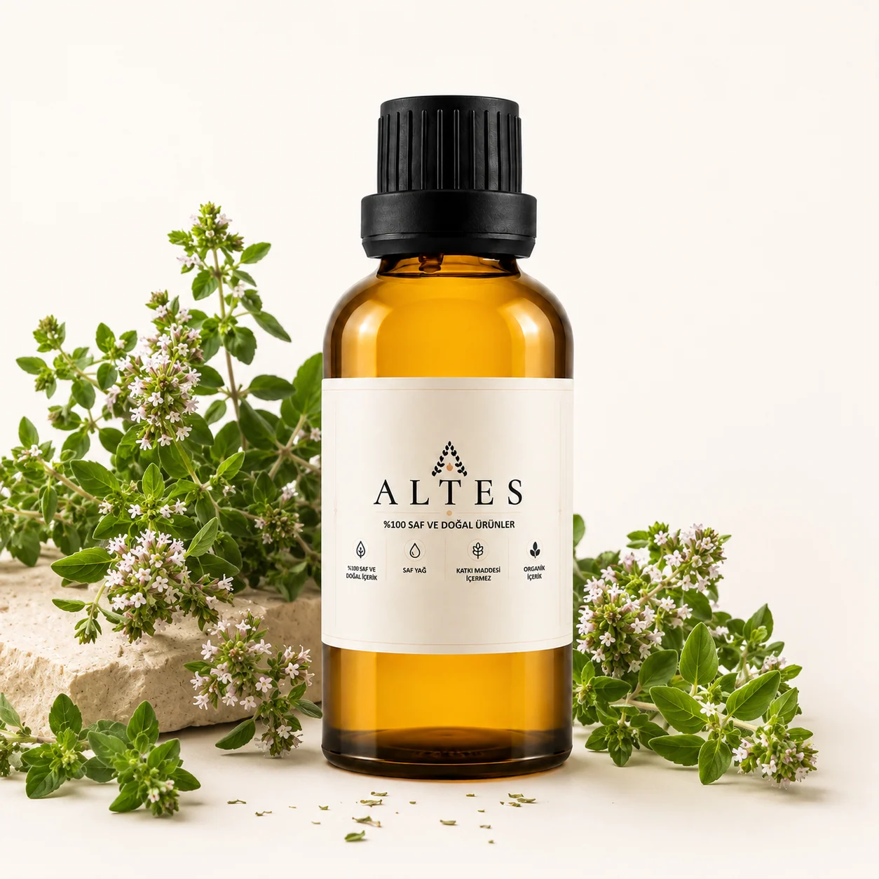 ALTES Kekik Uçucu Yağ 50 ml – %100 Saf ve Doğal - beyaz zemin ürün görseli