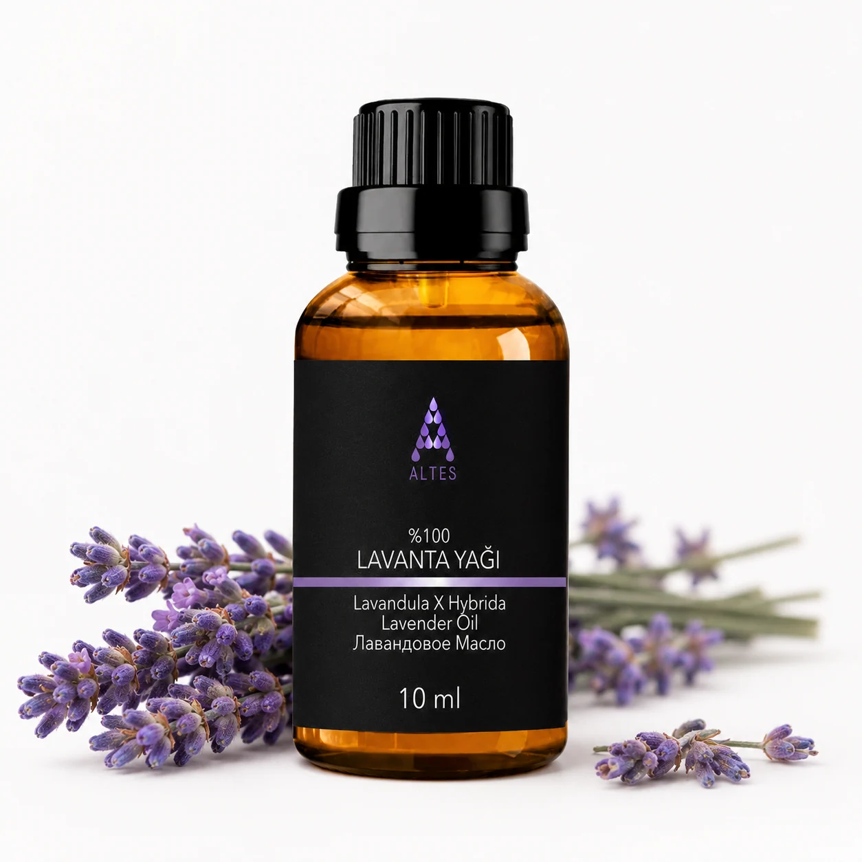 ALTES Lavanta Uçucu Yağı 10 ml – %100 Saf ve Doğal - beyaz zemin ürün görseli