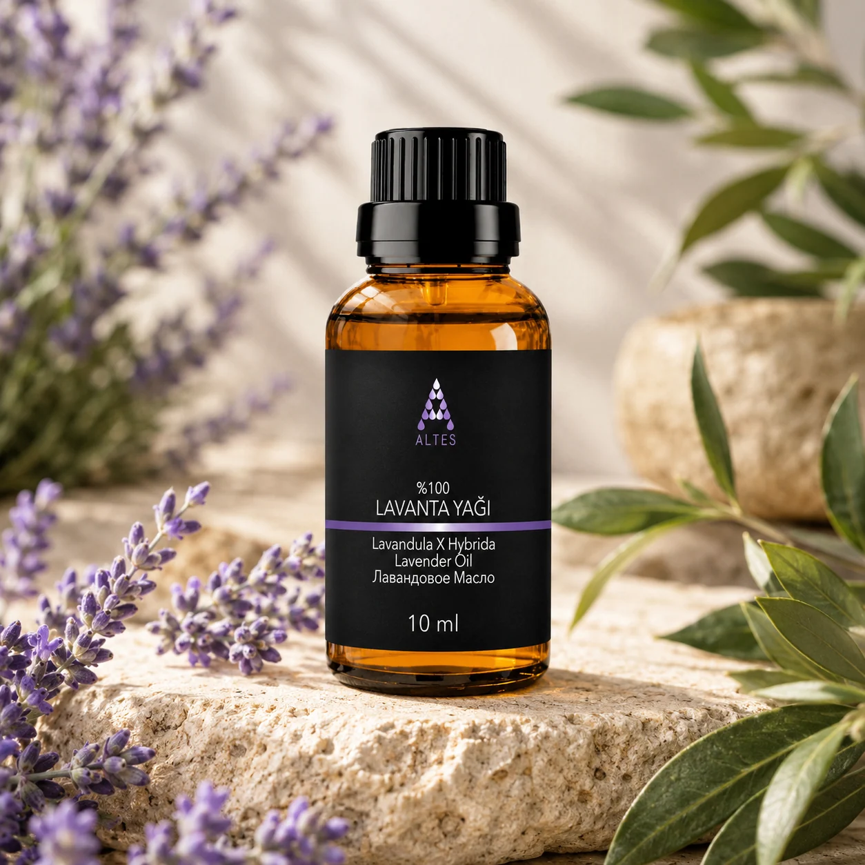 ALTES Lavanta Uçucu Yağı 10 ml – %100 Saf ve Doğal - botanik ürün görseli