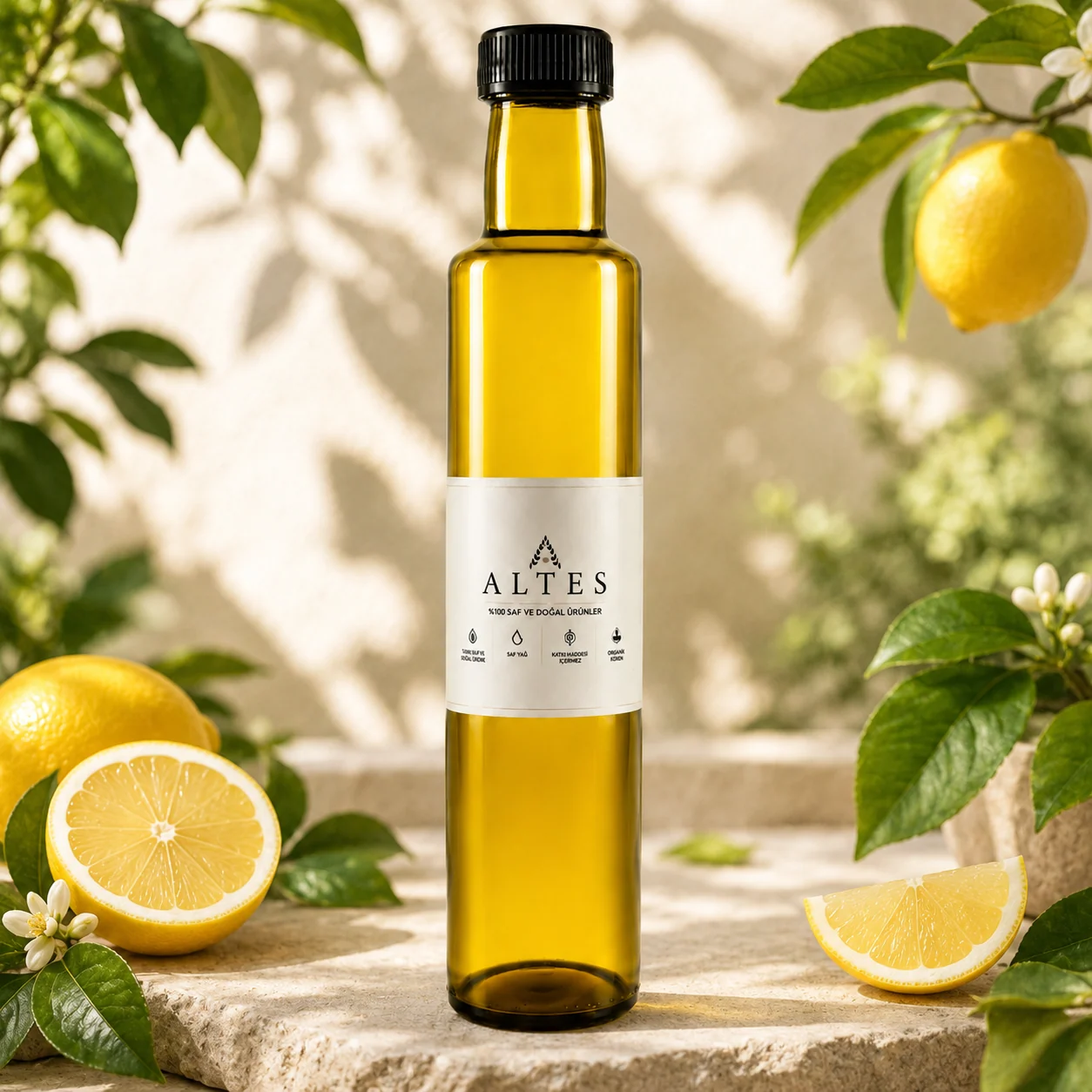 ALTES Limon Uçucu Yağı 250 ml – %100 Saf ve Doğal - botanik ürün görseli