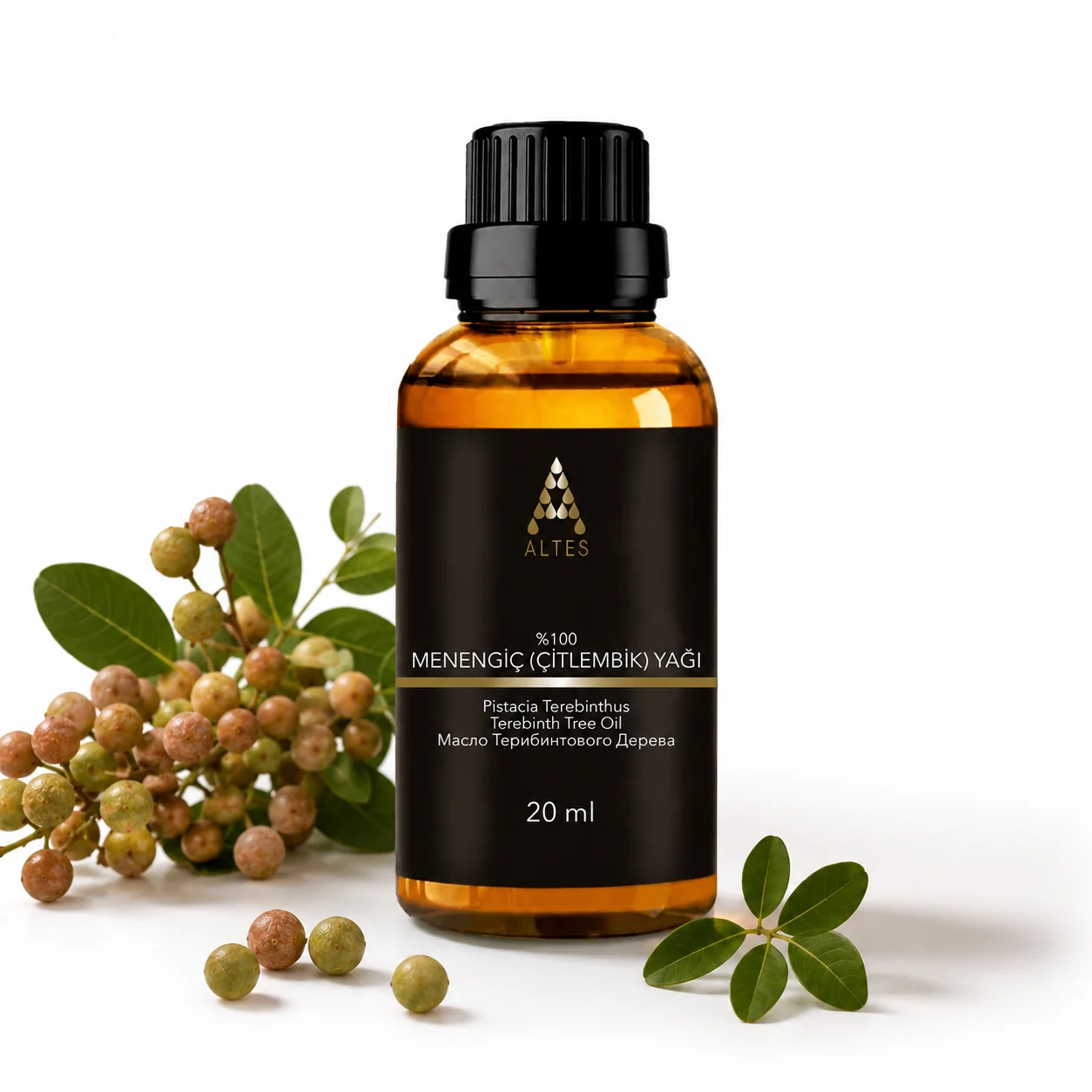 ALTES Menengiç Yağı 20 ml – %100 Saf ve Doğal - beyaz zemin ürün görseli