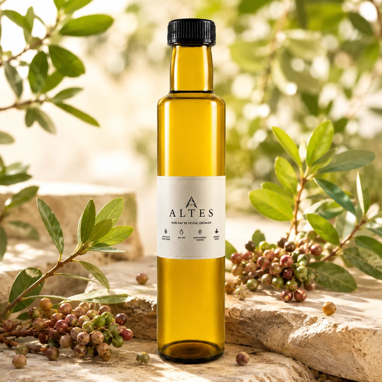 ALTES Menengiç Yağı 250 ml – %100 Saf ve Doğal - botanik ürün görseli