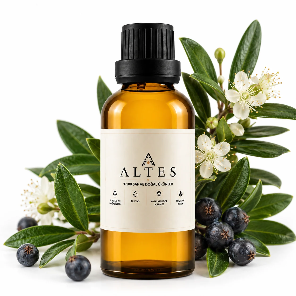 ALTES Murt Uçucu Yağı 100 ml – %100 Saf ve Doğal - beyaz zemin ürün görseli
