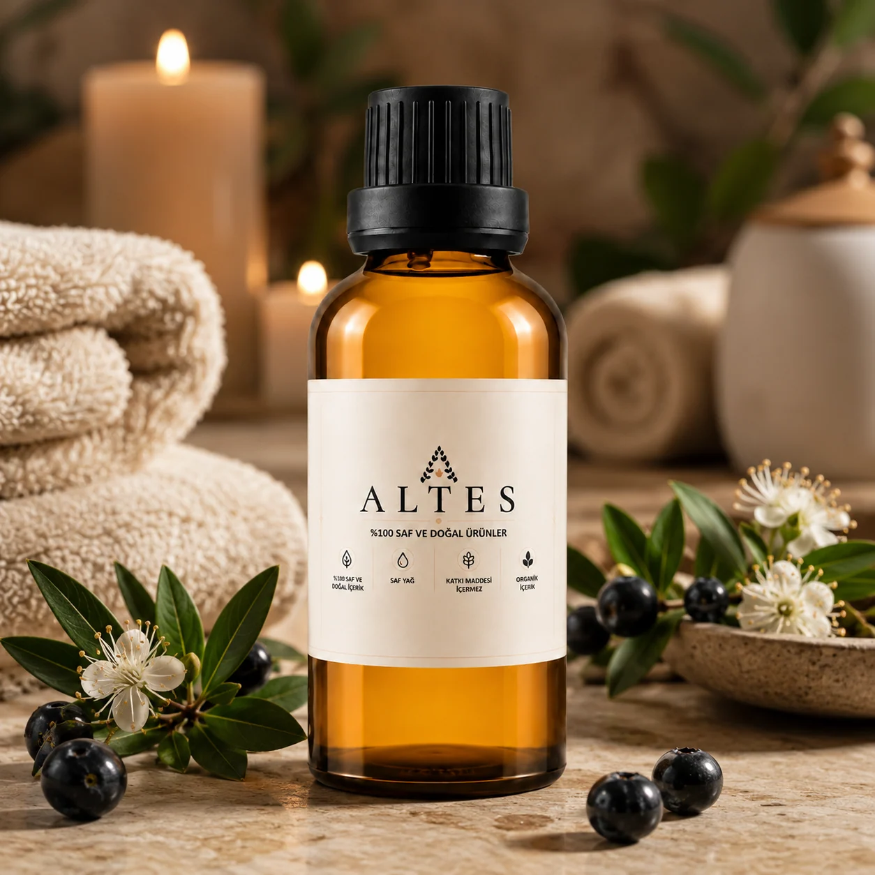 Murt Uçucu Yağı 50 ml – %100 Saf ve Doğal