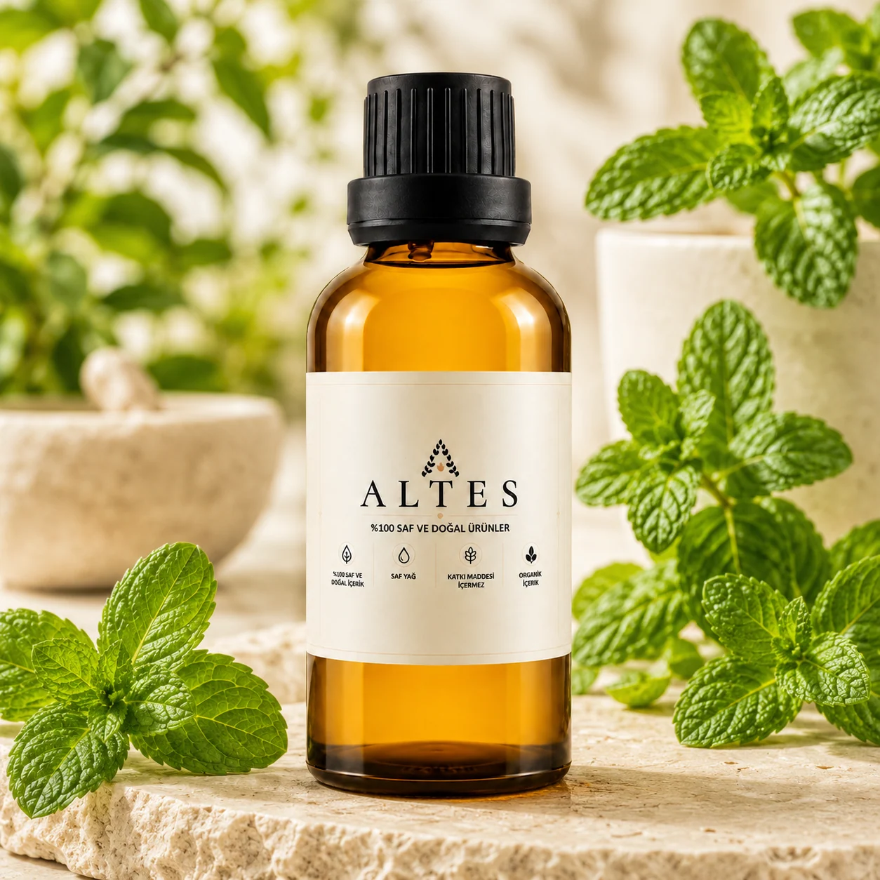 ALTES Nane Uçucu Yağı 100 ml – %100 Saf ve Doğal - botanik ürün görseli