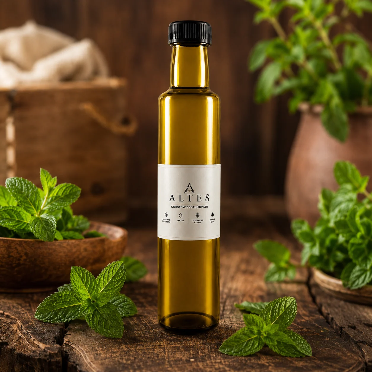ALTES Nane Uçucu Yağı 250 ml – %100 Saf ve Doğal - ana ürün görseli
