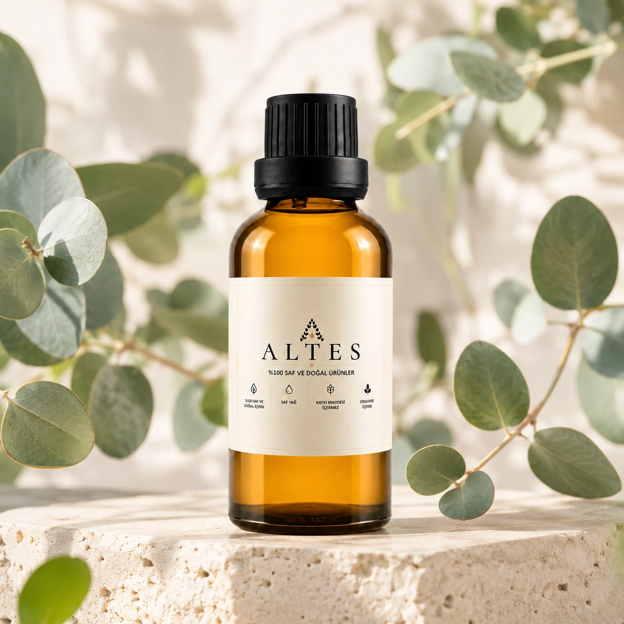 ALTES Okaliptüs Uçucu Yağı 50 ml – %100 Saf ve Doğal - botanik ürün görseli
