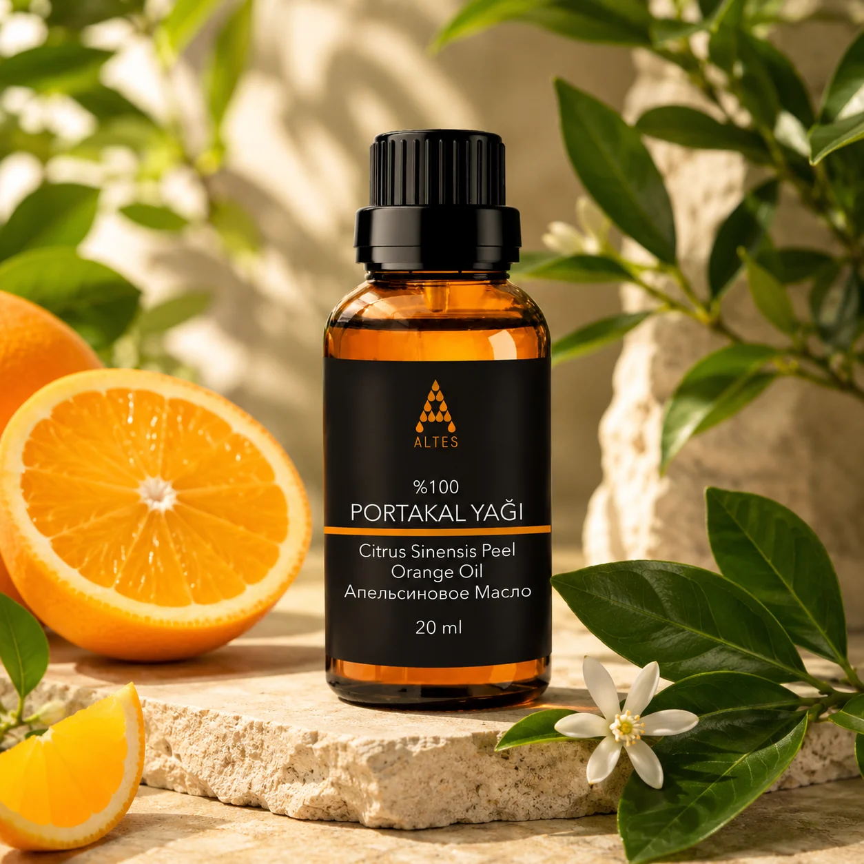ALTES Portakal Uçucu Yağı 20 ml – %100 Saf ve Doğal - botanik ürün görseli