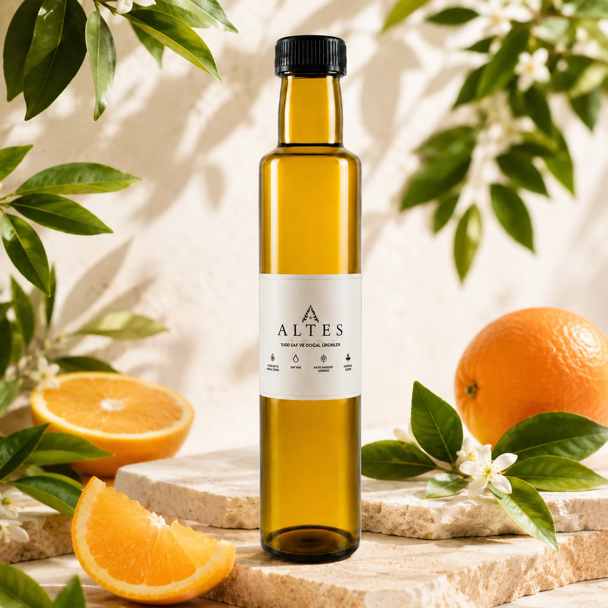 ALTES Portakal Uçucu Yağı 250 ml – %100 Saf ve Doğal - botanik ürün görseli