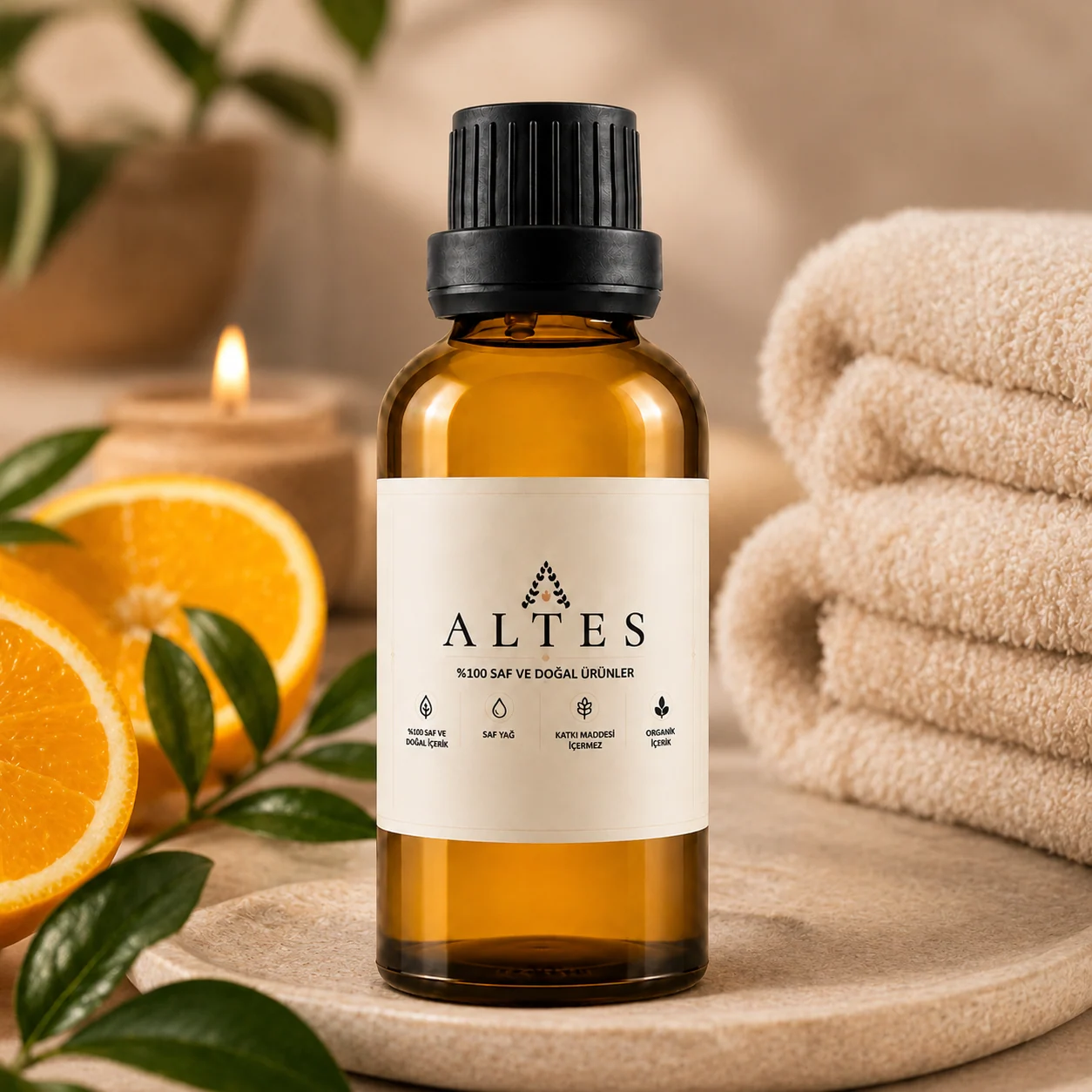 Portakal Uçucu Yağı 50 ml – %100 Saf ve Doğal