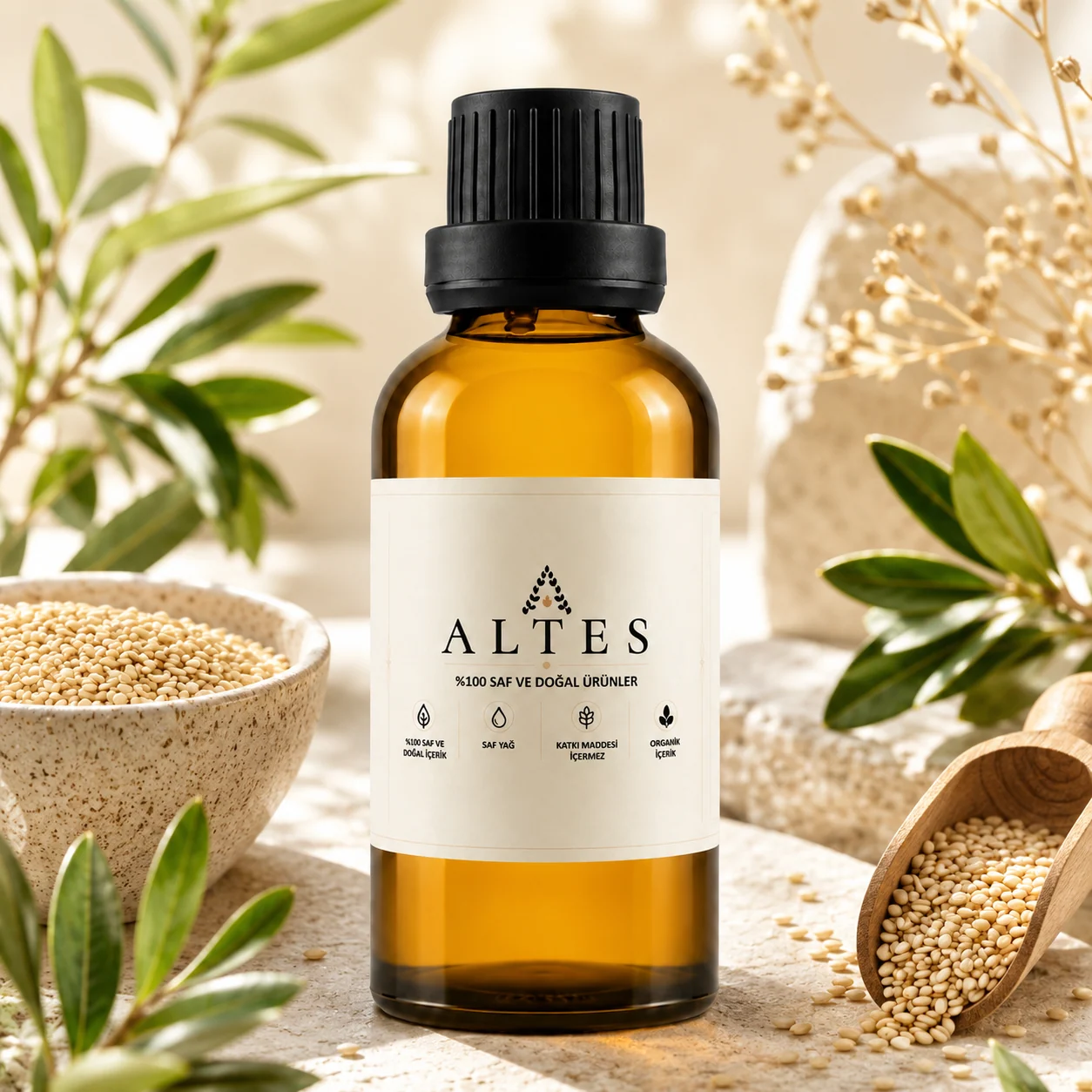 ALTES Susam Yağı 100 ml – %100 Saf ve Doğal - botanik ürün görseli