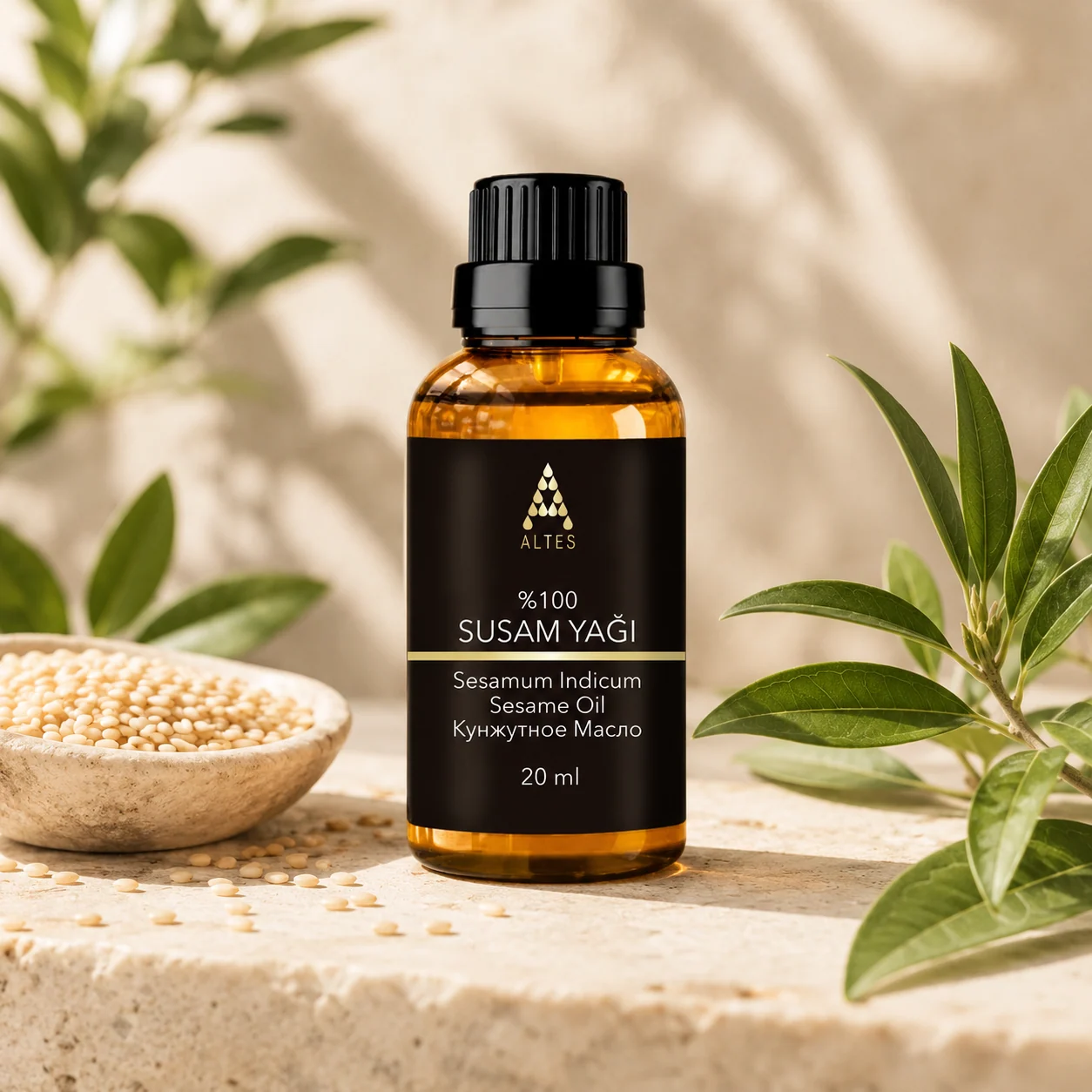 ALTES Susam Yağı 20 ml – %100 Saf ve Doğal - botanik ürün görseli