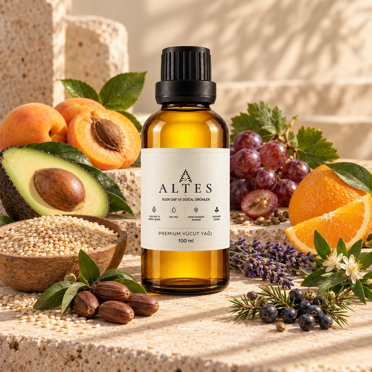 Premium Vücut Yağı 100 ml